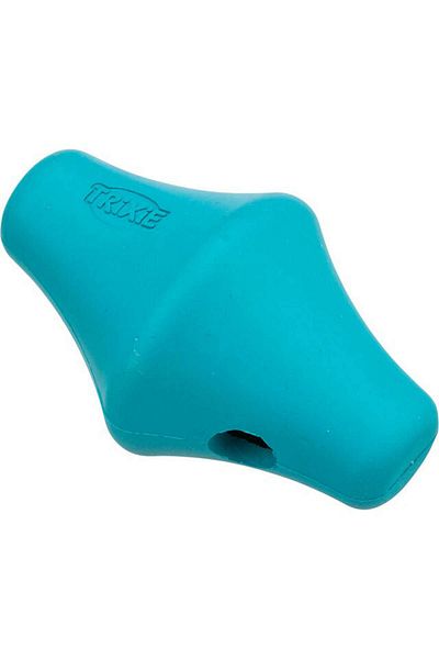 Trixie 12cm Natural Rubber Dog Toy - with Treat Tank 476123