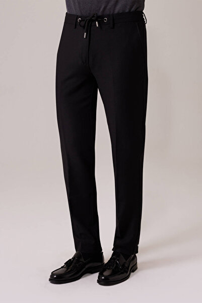 Ysf Erkek Siyah Yazlık Jogger Pantolon