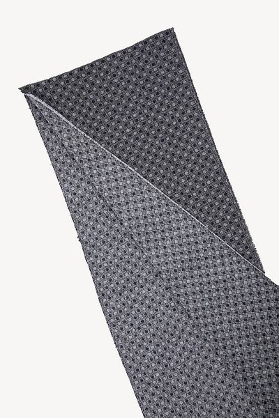 Ysf Men's Black Gray Wool Patterned Camisole