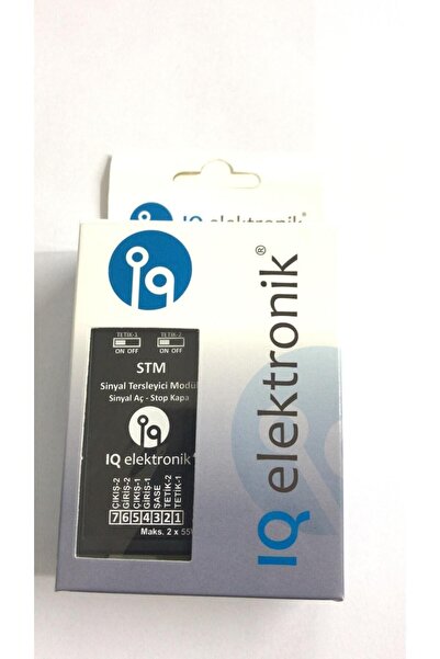 iq elektronik Stm Sinyal Tersleyici Modül Sinyal Stop Tersleme Sınyal Sıs Tersleme
