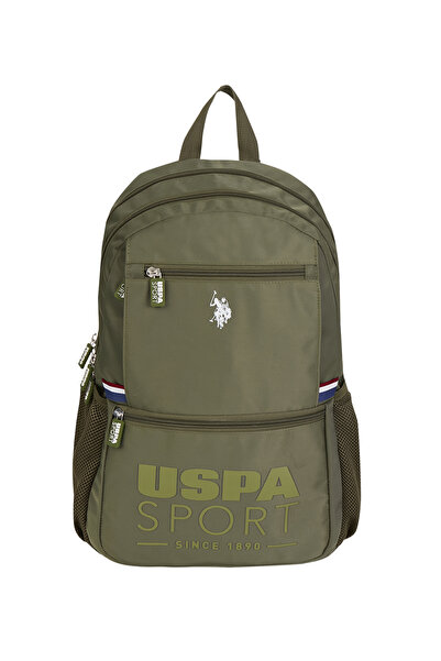 U.S. Polo Assn. US Polo Assn 24444-24437 Πράσινη Σχολική Τσάντα - Σακίδιο πλάτης