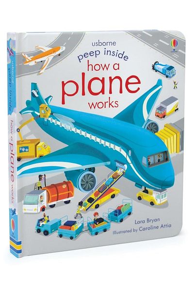 Penguin Books Lara Bryan - Peep Inside How a Plane Works Board Book