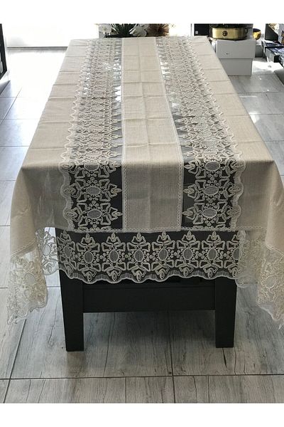 Santara AVANGARDE 160&220 Masa de masă cu dantelă