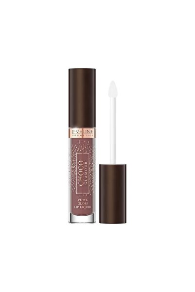 Eveline Cosmetics Choco Glamour Vinyl Parlak Dudak Efektli Vegan Likit Ruj 4,...