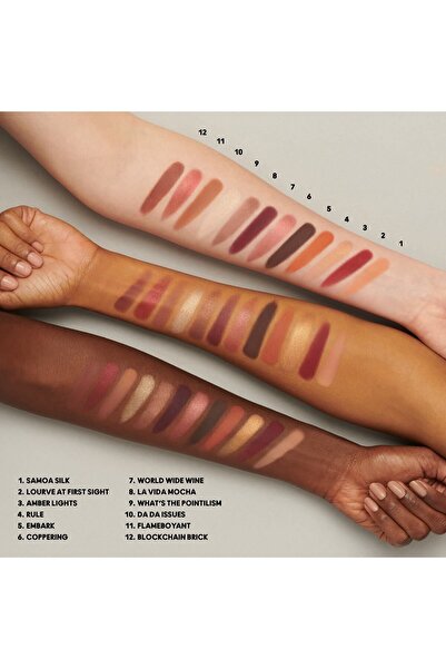 M.A.C CONNECT IN COLOREYE SHADOW LONG-LASTİNG SHİNE PALETTE-FUTURE FLAME-12.2 G PSSN3539