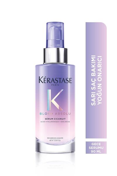 Kerastase بي بي لوند أبسولو سيروم - عناية ليلية للشعر الأشقر 48 - من أجل Beau...