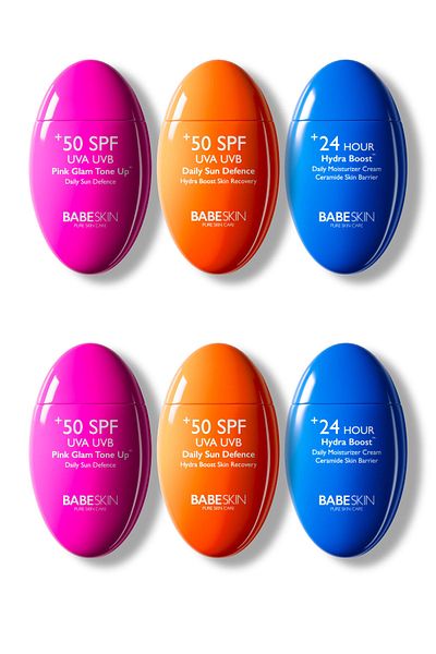 Babeskin +50 SPF Protective and Skin Barrier Repair Moisturizing Care Set 2 - Skin Tone Equalizer Renewal