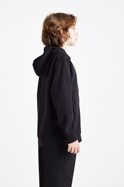 Lescon Детски суитшърт с качулка и цип - 24N-3135