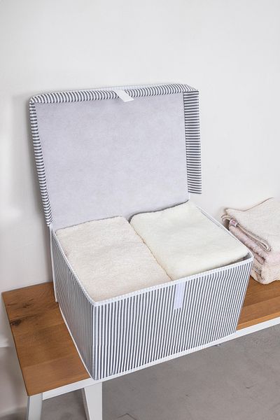 Emofom Mini Box Storage Bag - 40x30x26 cm, Πτυσσόμενη Οργάνωση κάτω από το πάτωμα (5 ΤΕΜ) Μαξιλάρι Παπλωματοθήκη Ρούχων