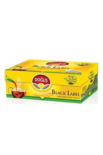 Doğuş كيس شاي بلاك ليبل 48x3.2 جرام