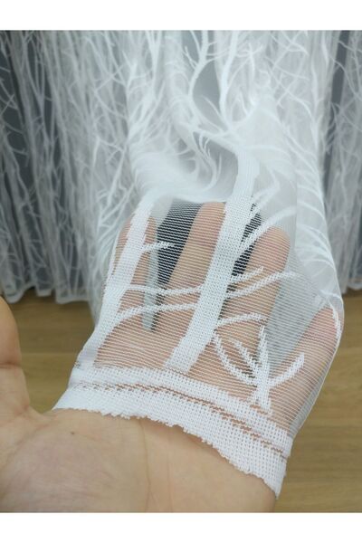 elision home Штора з французьким мереживним візерунком, 250x260, щільна склад...