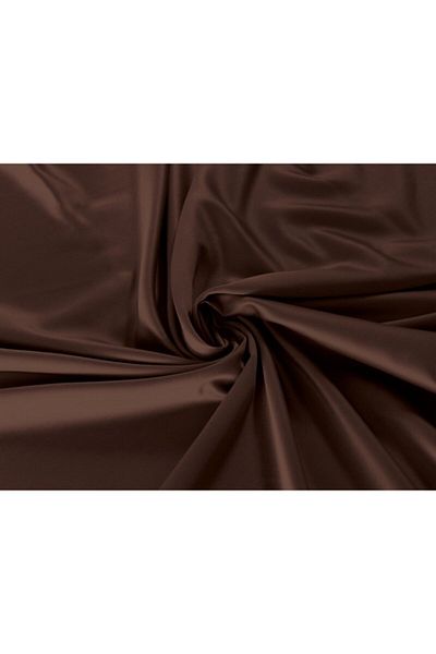 elision home Brown Blackout Curtain Light Proof Original 1stQuality Extra-forced Non-Pleated Blackout Background Curtain