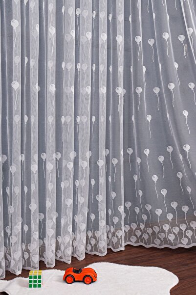 elision home В'язана тюлева штора з візерунком у вигляді повітряних кульок, 3...