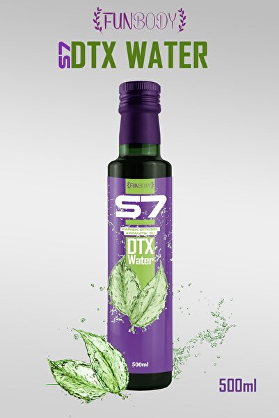 FUNBODY S7 KAYISI AROMALI DETOX SUYU 500ML 1 ADET