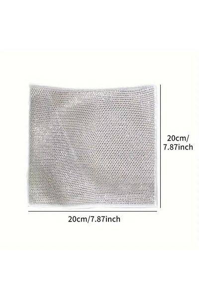 MG HOME 5 Pieces of Anti-Scratch Function Cloth - Wire Rubbing, Steel Wire Dish Towel