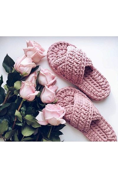 AFRALYAHOME Papuci de casă tricotați damă Ghete Pachet Zestre Papuci cadou Ghete