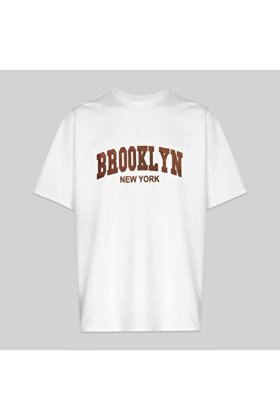 dwnwear Pamučni džersej bela Štampano Pamuk majica