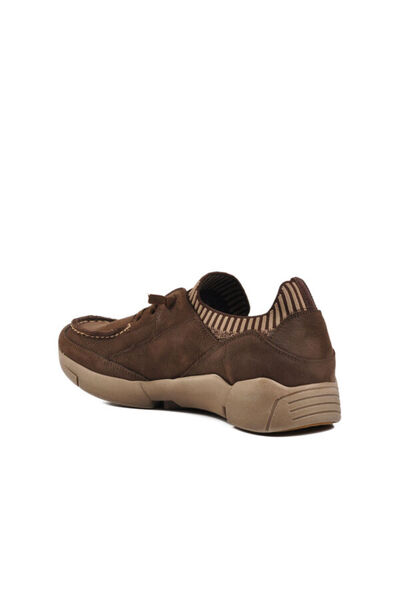 Freefoot Free Foot Brown Nubuck Inner Outer Genuine Leather Men's Casual Shoes