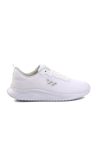 WALKWAY Ανδρικά αθλητικά παπούτσια White Mesh Breathable