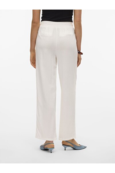 Vero Moda Hose Mit Weitem Beinschnitt Vmjesmilo Mittlere Taille Hose