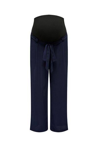ONLY MATERNITY Palazzohose Olmmika Weiter Beinschnitt Palazzohose