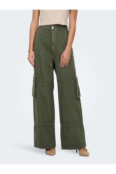 ONLY Locker Geschnitten Jeans Onlcaro Mittlere Taille Karotte, Locker Geschnitten Jeans