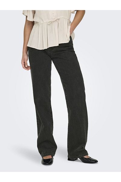 ONLY Straight-fit Jeans Onlsilje Hohe Taille Gerade Geschnitten Jeans