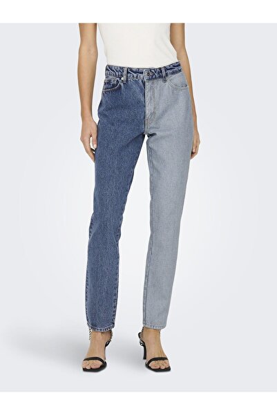ONLY Mom Jeans Onllinda Hohe Taille Hohe Taille Jeans