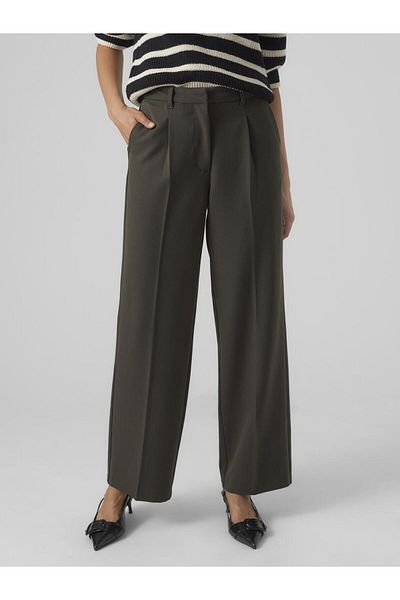Vero Moda Schlauch mit weitem Beinschnitt Vmisabel Mid Rise Hose