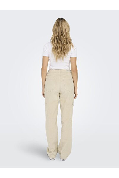 ONLY Kargo hortumu Onlvox-global Hohe Taille Gerade Geschnitten Hortum