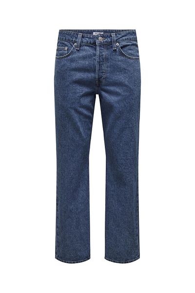 Only & Sons Normal Geschnitten Jeans Onsedge Mittlere Taille Gerade Geschnitten Jeans