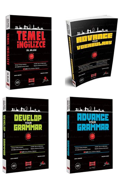 Yargı Yayınları Judgement Basic English Learning Set Temptation to End English Book Set
