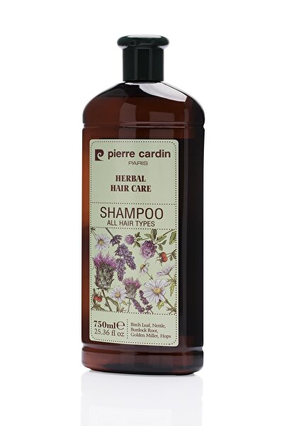 Pierre Cardin Herbal Shampoo For All Hair Types 750 ml Bitkisel Şampuan (TÜM SAÇ TİPLERİ)