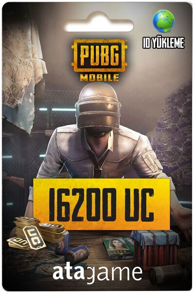 PUBG Mobile 16200 UC - TR ID
