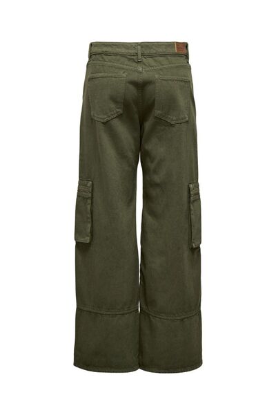 ONLY Locker Geschnitten Jeans Onlcaro Mittlere Taille Karotte, Locker Geschnitten Jeans