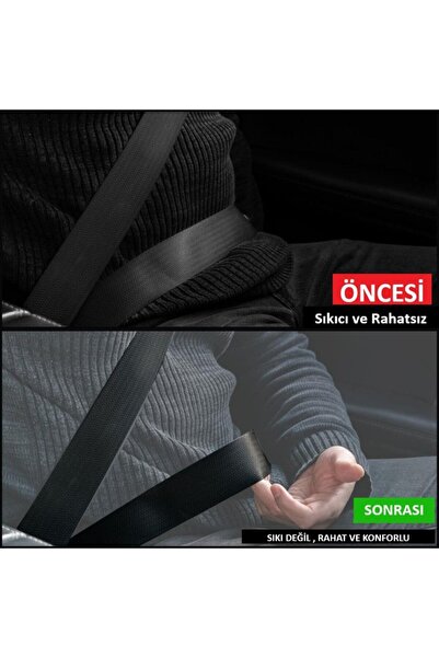 İDEAL OTOMOTİV 5li Set- Siyah Emniyet Kemeri Çıtçıtı Klipsi Düğmesi Stop Düğme Toka Tüm Araçlar Için