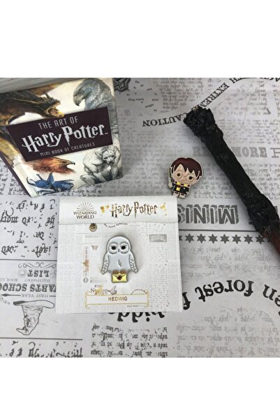 Sihir Dükkanı Wizarding World- Harry Potter Hedwig Pin 3×4 Cm Lisanslı