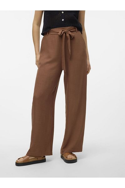 Vero Moda Hose mit weitem Beinschnitt Vmmelony Hohe Taille Hose