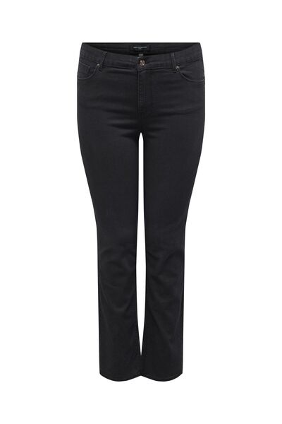 Only Carmakoma Düz kesim Jeans Carhiris Mittlere Taille Gerade geschnittene Jeans