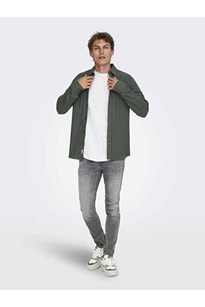 Only & Sons Skinny Jeans Onswarp Niedrige Taille Skinny Fit Jeans