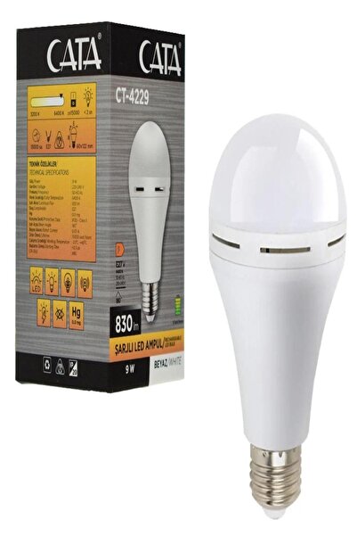 Ürün Evim Ct 4229 7w Şarjlı Cob Led Ampül Beyaz