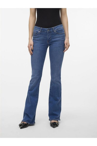 Vero Moda Ausgestellt Vmsigi Niedrige Taille Ausgestellt Jeans
