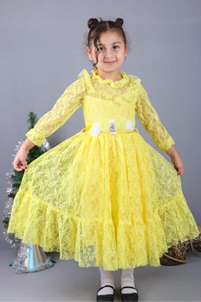 KONFİX KİDS 3 ÇİÇEK ELBİSE