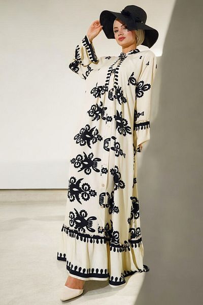 HAKKE Patterned Authentic Dress
