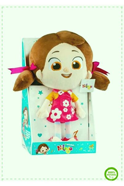 OMZ ZMK-55105 Niloya Müzikli Peluş 35cm Kız Erkek Cocuk Egitici Montessori Oyuncaklar