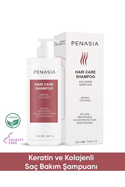 Markaseli Penasia Hair Care Shampoo Keratin ve Kolajenli Saç Bakım Şampuanı