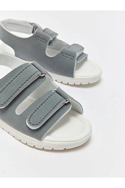 LC Waikiki LCW STEPS Cırt Cırtlı Çift Bantlı Erkek Bebek Sandalet