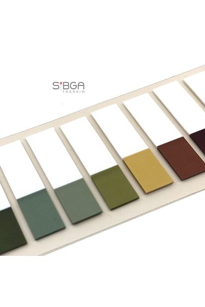 sibga tasarım Transparent Colored Postit Post-it Post ItBookmark Bookmark Postit Sticker Note Paper 200 Sheets