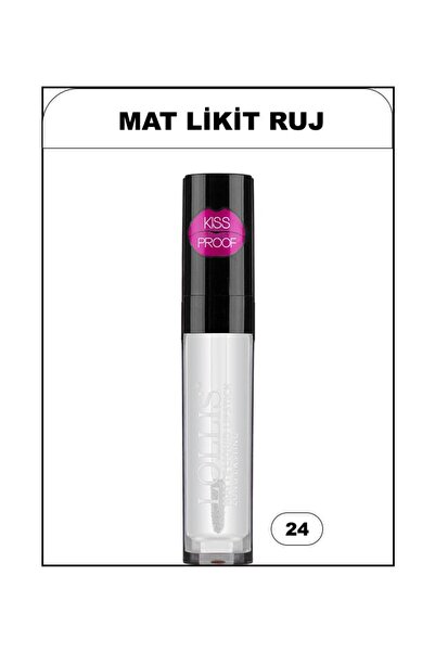Lollis Parlatıcı Likit Ruj Renk No :24