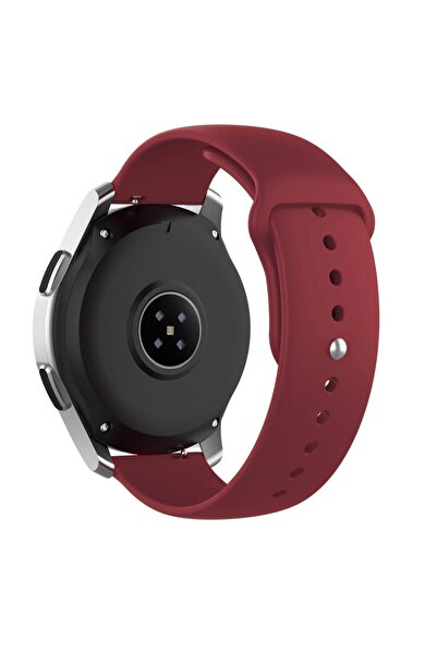 PSGT Galaxy Watch  (20MM) Uyumlu Akıllı Saat Kordonu Klasik Silikon Kordon Ka...